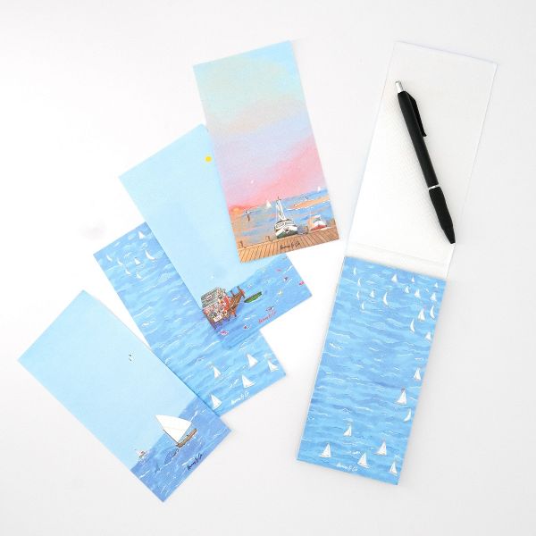 By The Sea 3.5" x 7" Pocketeer Notepads by Ramus & Co