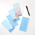 By The Sea 3.5" x 7" Pocketeer Notepads by Ramus & Co