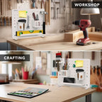 Mount-It! Clamp-on Pegboard Organizer