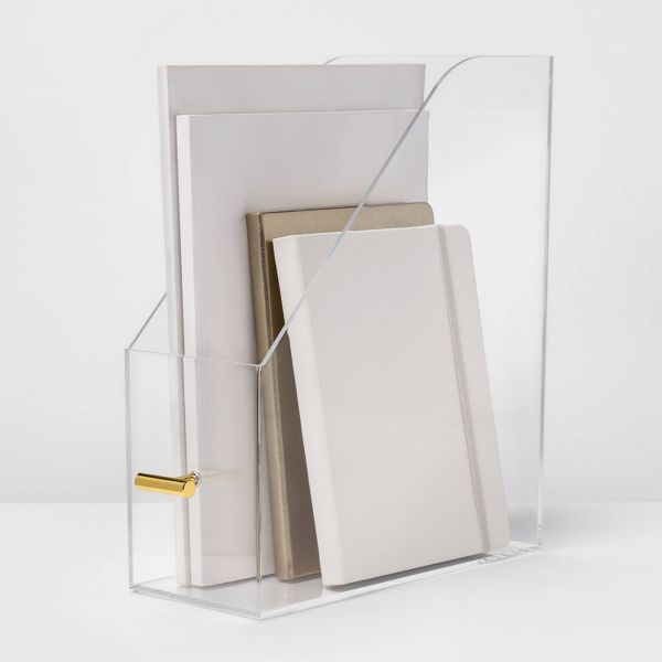 Acrylic Slim File Box - Threshold™