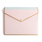U Brands 3ct Poly Document Holders with Snap Cover Pastels: Office Supplies File Organizer & Document Sorter