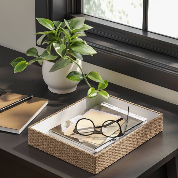 Paper Woven Letter Tray - Threshold™