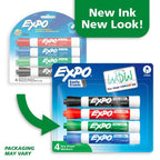 Expo 36ct Lo Odor Chisel Markers Assorted Colors: Dry Erase, Bold Point, Multicolored, Whiteboard, Art & Office Supplies