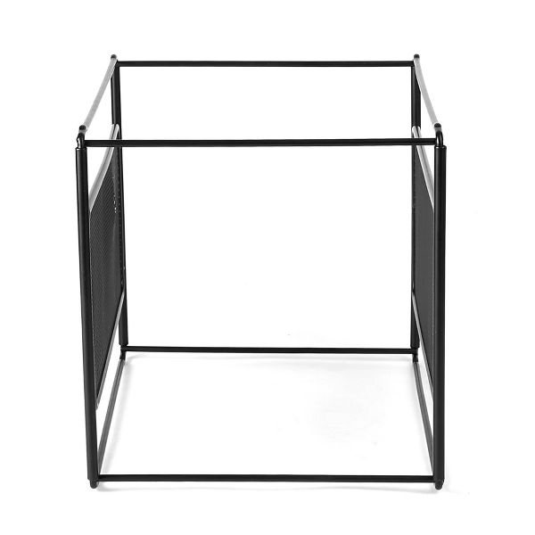 Mind Reader Metal Mesh Hanging File Organizer Black: Desk & Office Supplies, Organization Set, 12.32" W x 11.3" D x 9.33" H