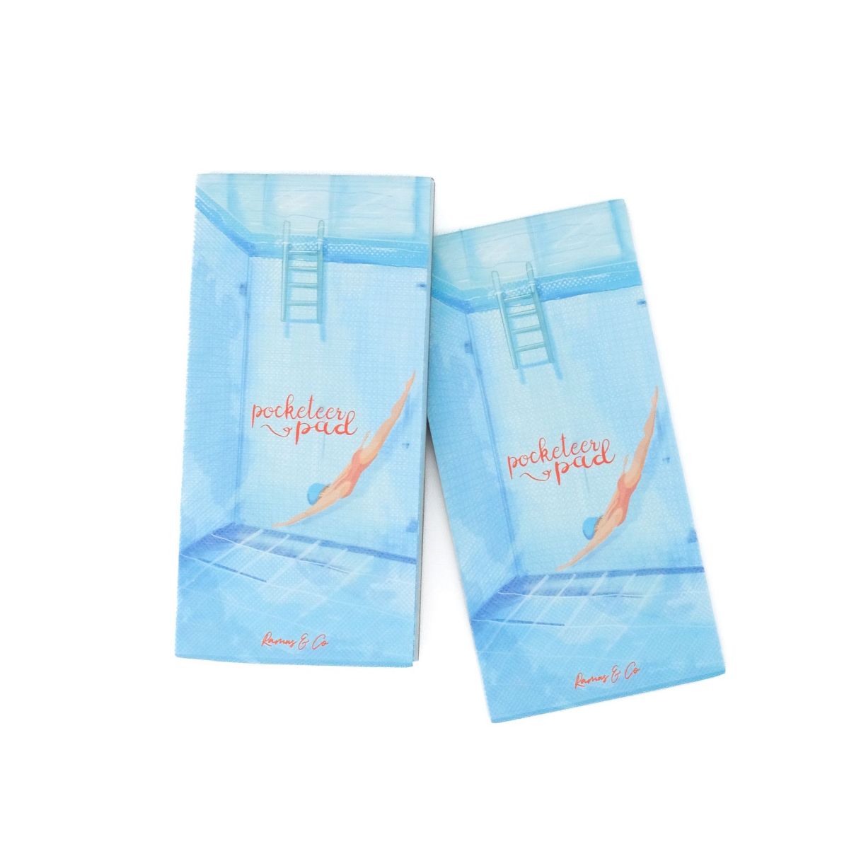 By The Sea 3.5" x 7" Pocketeer Notepads by Ramus & Co
