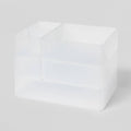 6pc Plastic Drawer Organizer Clear - Brightroom™: Desk & Office Organization Set, Clear Desk Drawer Organizers