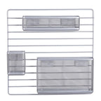 Mesh Additional Wall Organization Tools Silver - Brightroom™: Steel Desk & File Organizer for Office Supplies