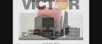VICTOR® Incline File Desk Organizer – Black