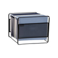Mind Reader Metal Mesh Hanging File Organizer Black: Desk & Office Supplies, Organization Set, 12.32" W x 11.3" D x 9.33" H