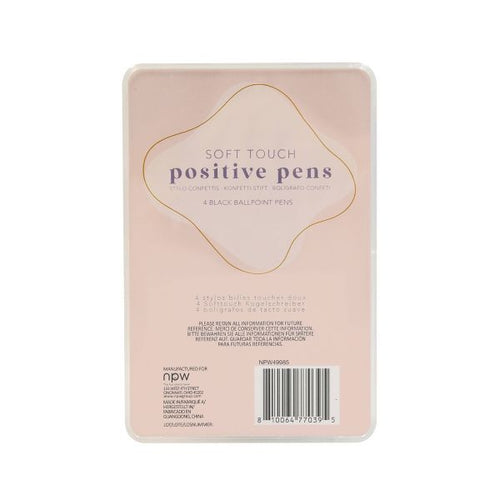 4ct Positive Pens: Multicolor Correction Tape & Fluid Set by NPW, Art Stationery, Office Supplies