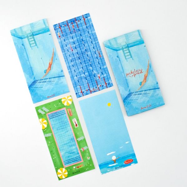 By The Sea 3.5" x 7" Pocketeer Notepads by Ramus & Co