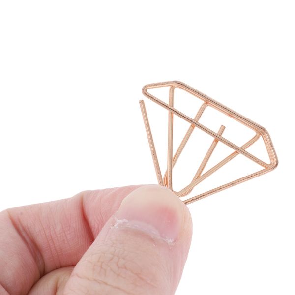 Unique Bargains Decorative Planner Clips for Document Note Sorting Organizing Office Supplies 10 Pcs Bicycle Shape (Gold Tone)