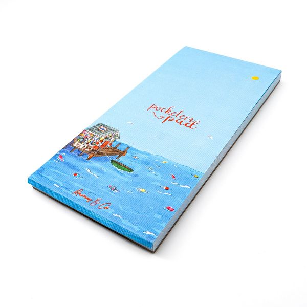 By The Sea 3.5" x 7" Pocketeer Notepads by Ramus & Co