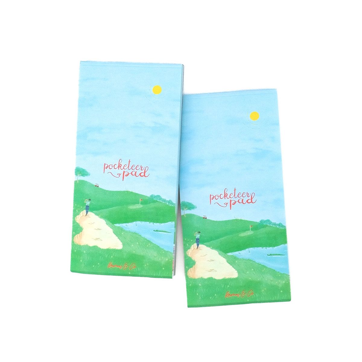 By The Sea 3.5" x 7" Pocketeer Notepads by Ramus & Co
